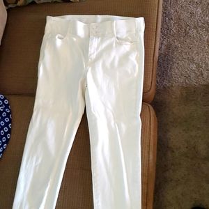 White jeans